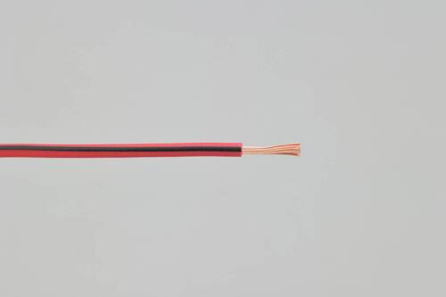 colored wire, AVS0.75, red/black, 2m