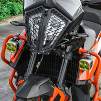 LOBOO L12T światło drogowe i mijania pomocnicze pasuje do rur o średnicy 22/25/28 mm (czarne) (10.1.01003.001.13)