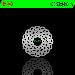 NG TARCZA HAMULCOWA TYŁ BETA EVO 125/200/250/300 09-18 (160X2,5MM) (4X6,0MM) WAVE