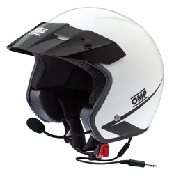 Kask otwarty OMP Racing STAR-J INTERCOM (ECE 22.06)