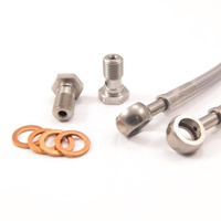 Stainless Braided Brake Lines HEL for AC Cars 3000FH