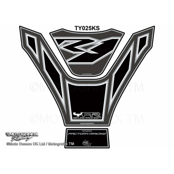 MOTOGRAFIX TANKPAD YAMAHA R1 2004-2006 TY025KS