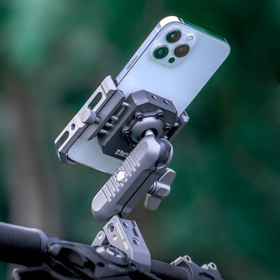 Zestaw wielofunkcyjny - uchwyt na kamerę/telefon/GoPro/licznik/lampkę montowany na kierownicę Outplorer H1000