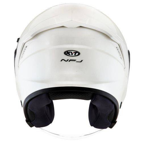 Kask Motocyklowy KYT NF-J biały - S