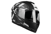 Kask Motocyklowy LAZER RAFALE EVO Roadtech (kol. Czarny - Biały - Matowy) rozm. M