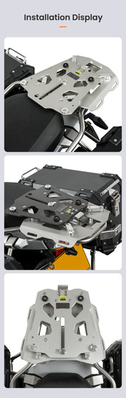 LOBOO Uchwyt kufra centralnego (wersja regulowana) DUCATI DESERT X (2023-) (10.6.01581.101.01)