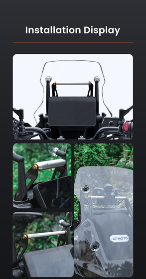 LOBOO Zestaw montażowy GPS CFMOTO 800MT (2023-) (10.3.09602.001.01)