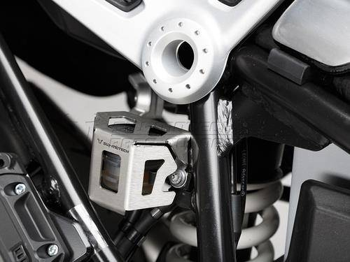 OSŁONA ZBIORNIKA PŁYNU HAMULCOWEGO SW-MOTECH BMW R NINET (14-)/SCRAMBLER (16-), SILVER