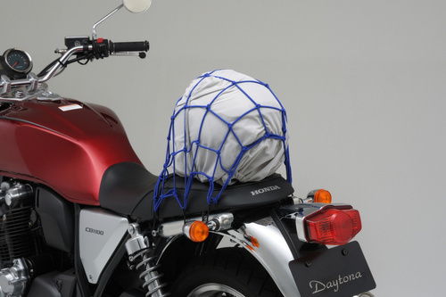 cargo net, 400x400mm, blue