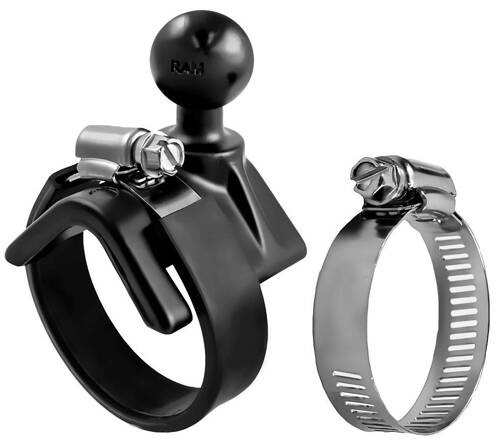 RAM-B-108BU Strap Hose Clamp Ball Base