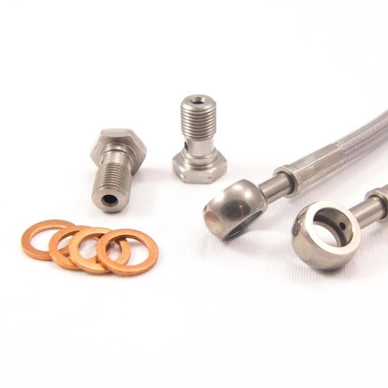 Stainless Braided Brake Lines HEL for AC Cars 3000HE