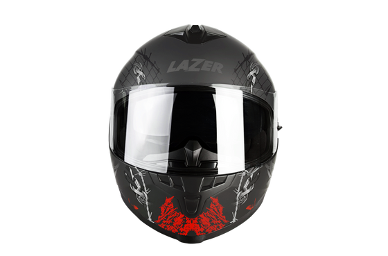 Kask Motocyklowy LAZER VERTIGO EVO Pitbull (kol. Szary - Biały) rozm. XL