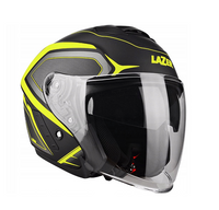 Kask Motocyklowy LAZER TANGO Hexa (kol. Czarny - Żółty - Matowy) rozm. S