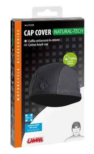 91334 Cotton head-cap for helmet use – Black
