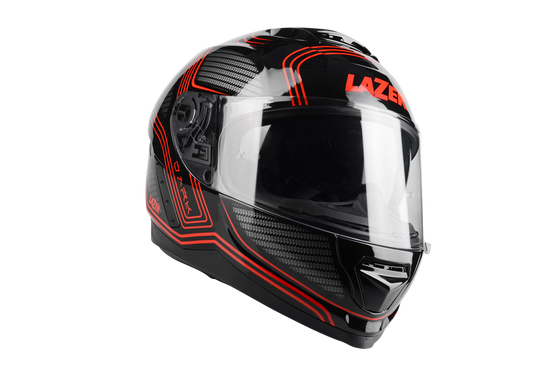 Kask Motocyklowy LAZER RAFALE Darkside (kol. Czarny - Czerwony) rozm. S