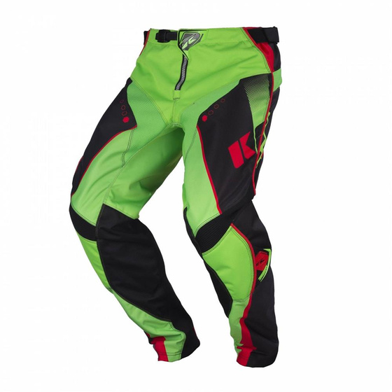KENNY SPODNIE TRACK BLACK/GREEN/RED 32