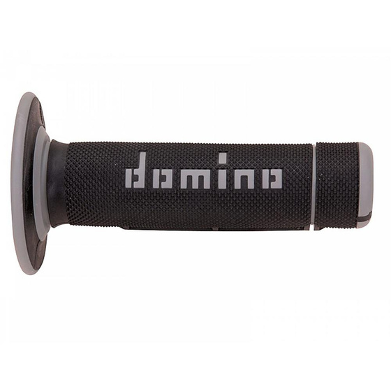 DOMINO Motorcycle Grips CROSS A020 BLACK GREY A02041C7170A7-1