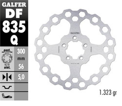 GALFER TARCZA HAMULCOWA PRZÓD HARLEY-DAVIDSON (300X56X5) CUBIQ