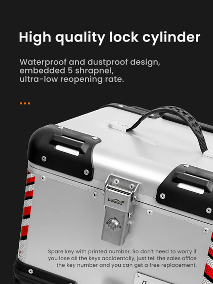 LOBOO TIBET Kufer centralny czarny 36L (10.5.02363.001.11)