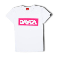 DAVCA T-shirt Pink logo