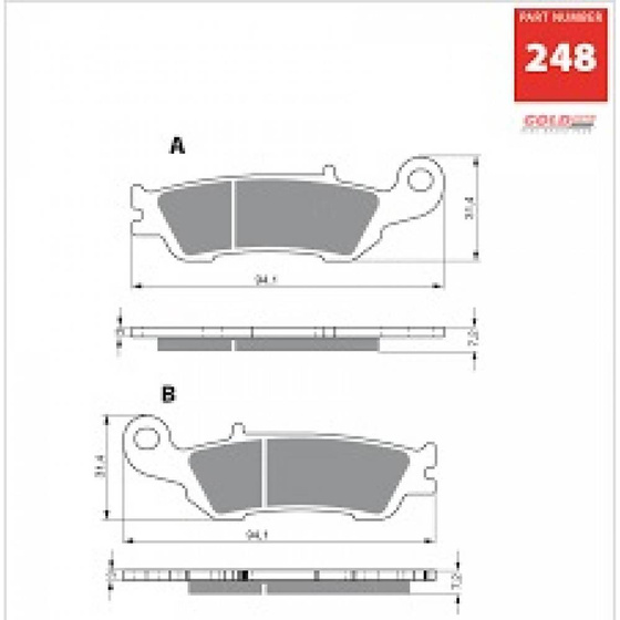 GOLDFREN KLOCKI 248 AD