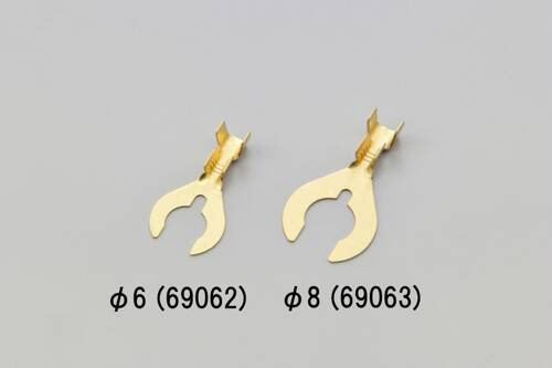 C-shaped terminal set, dia.8, set of 5, for hand tool