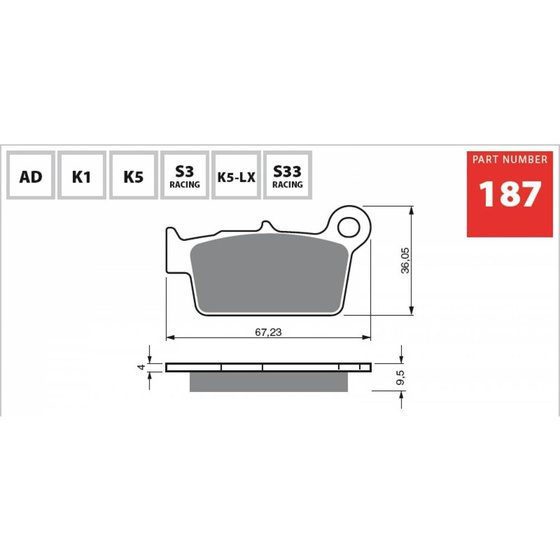 GOLDFREN KLOCKI 187 K1