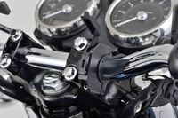 Daytona Źródło zasilania z portem USB typu C na smukłej obejmie do montażu na kierownicy motocykla 80400