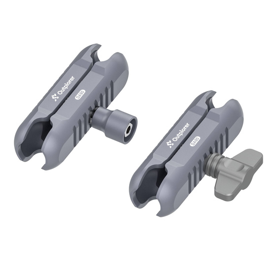 Uchwyt na telefon z amortyzacją powietrzną montowany na lusterko Outplorer P100-B