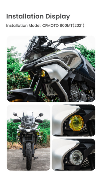 LOBOO L7 światło drogowe i mijania pomocnicze tylko dla CFMOTO 800MT (10.1.01006.001.01)