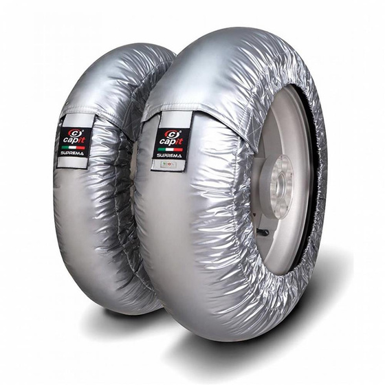 CAPIT KOCE GRZEWCZE KOMPLET SUPREMA SPINA M/L SREBRNE 230V