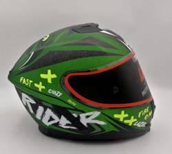 Kask Motocyklowy LAZER RAFALE Oni Zielony (kol. Zielony - Czarny) rozm. XS