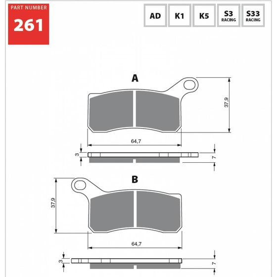 GOLDFREN KLOCKI 261 AD