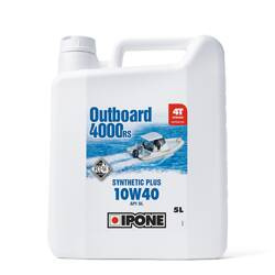 IPONE OUTBOARD 4000 RS 10W40 4T OLEJ SILNIKOWY PÓŁSYNTETYK 5L SILNIKI ZABURTOWE (AKC) (4) - WYPRZEDAŻ