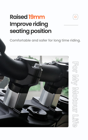 LOBOO Podwyższenie kierownicy do KTM690 ENDURO/R, KTM790, KTM890, KTM1050 , KTM1090 , KTM1190 , KTM1290 , KTM1290 Super Adventur