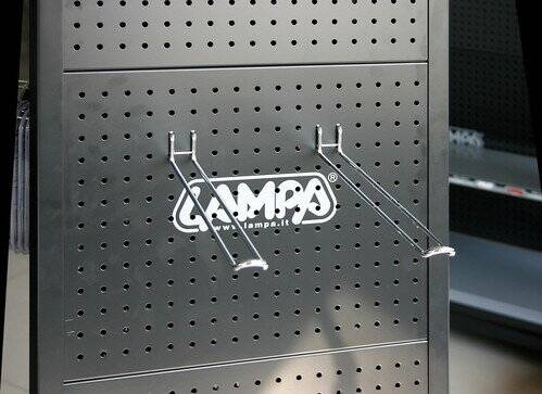 99022 Podwójny chromowany hak - 30 cm