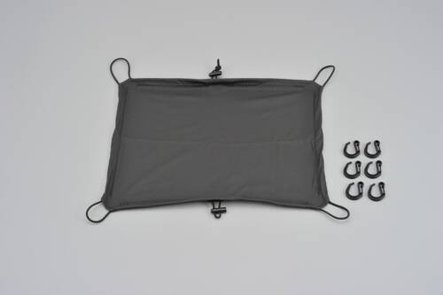 cargo cover, 400X500mm, black, with hook(6)