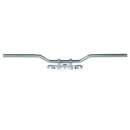 TRW LUCAS STEEL HANDLEBAR 25.4MM SPEEDFIGHTER ALUMINUM COLOR (WITH CABLE INDENTATIONS) (PROMOTION)