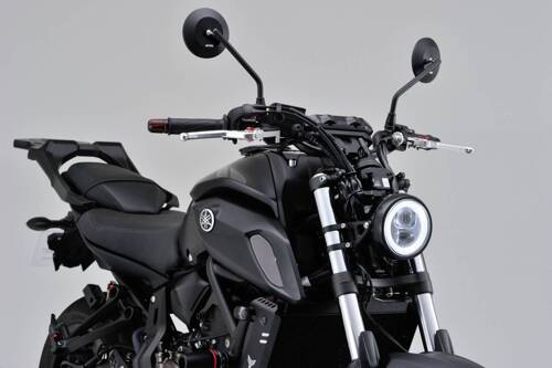 LED HEADLIGHT"CAPSULE120" SIDE-MOUNT, BLACK