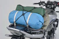 cargo fixing bands, 1000mmx2, black, with X-shaped joint