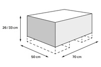 TORBA TYLNA SW-MOTECH CARGOBAG BLACK/ANTHRACITE 50L