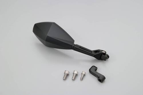 D-MIRROR-12,DIAMO/ROD (R)ABS HOUSING+ALU.STEM