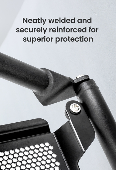 LOBOO Crash Bar boczne oraz osłony chłodnicy do CFMOTO 700MT ADV (2025-) czarne (10.3.01613.001.11)