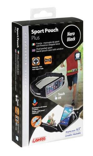 P16160 Sportowa nerka Plus czarna