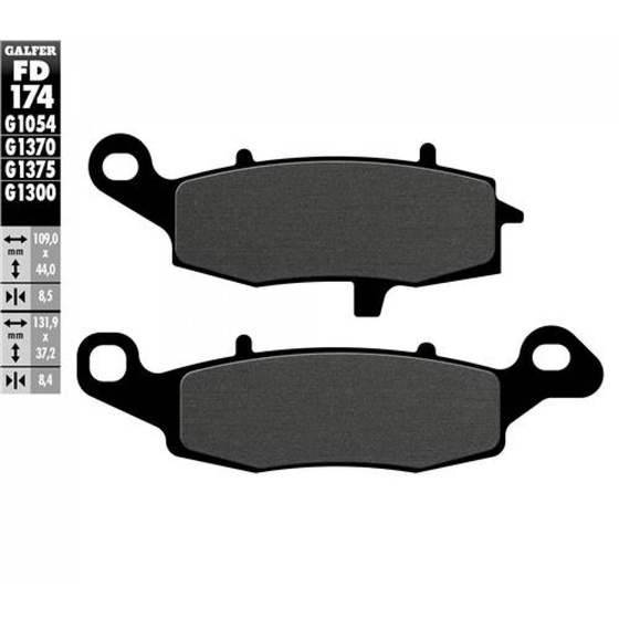 GALFER KLOCKI HAMULCOWE SEMI METAL FD174G1054