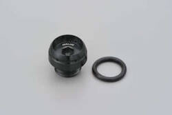 OIL FILLER CAP BULLET M20XP2.5/BLACK