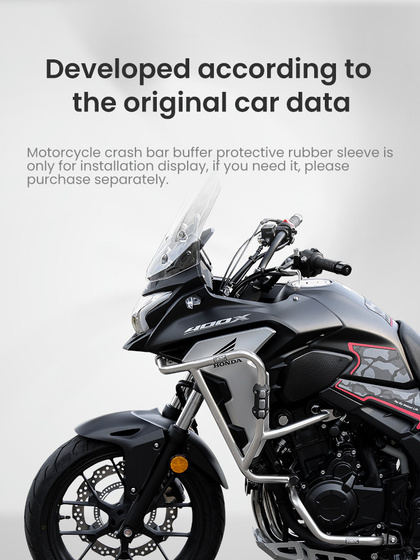 LOBOO Crash Bar komplet czarny do HONDA CB400X (2021-) HONDA CB500X (2019-) (10.3.01281.050.11)