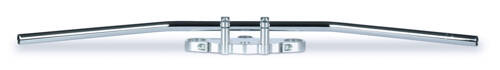 TRW LUCAS STEEL HANDLEBAR 25.4MM DRAGBAR LONG CHROME POLISHED