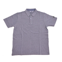 Mens polo shirt Lamborghini Stretch Piquet PREMIUM gray