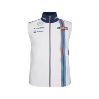 2015 Williams Martini Racing Teamline Mens Gilet by Hackett